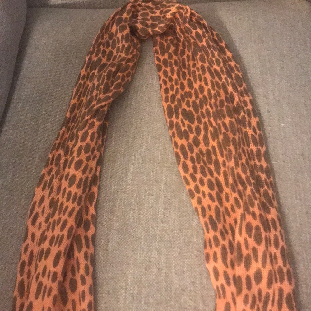 Polka dot scarf